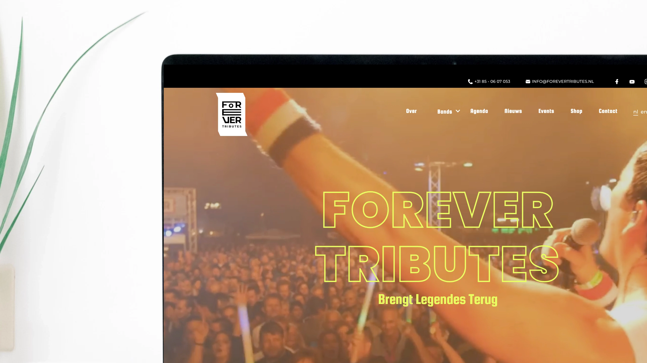 Forever Tributes website