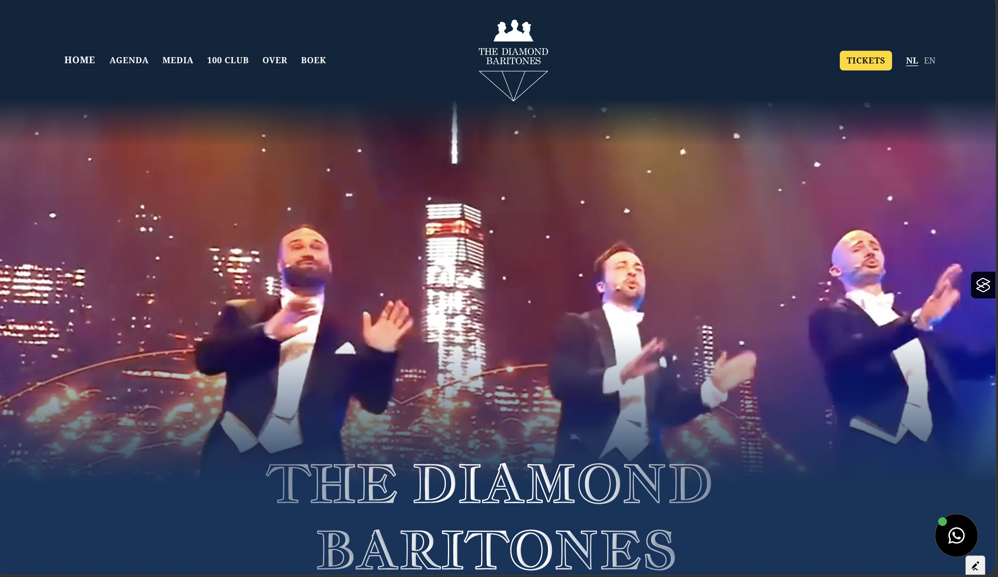 The Diamond Baritones website